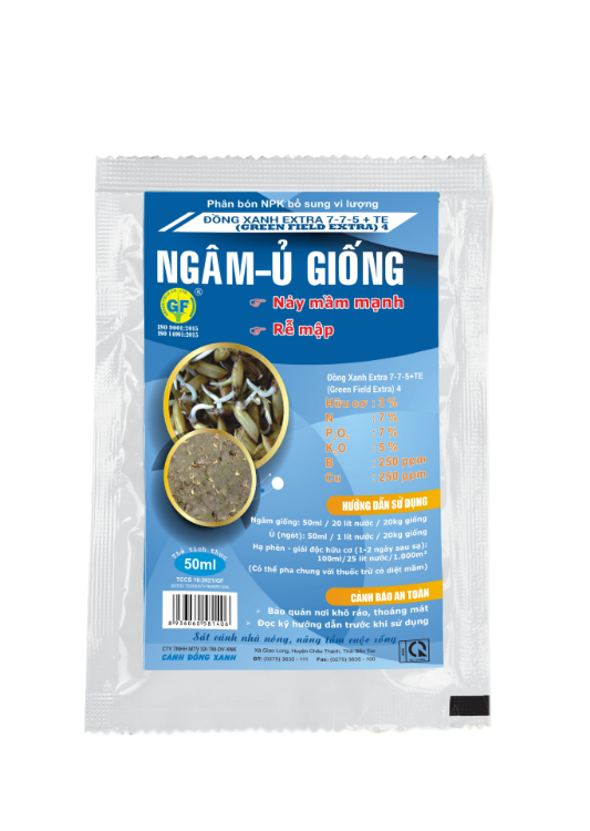 ĐỒNG XANH 4 EXTRA - Ủ GIỐNG